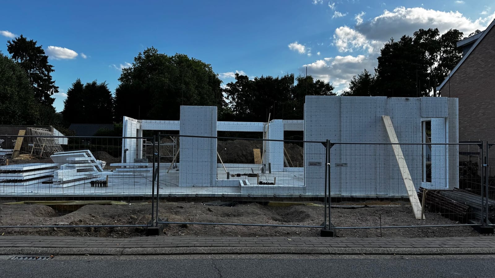 Voorgevormd EPS-hoekpaneel