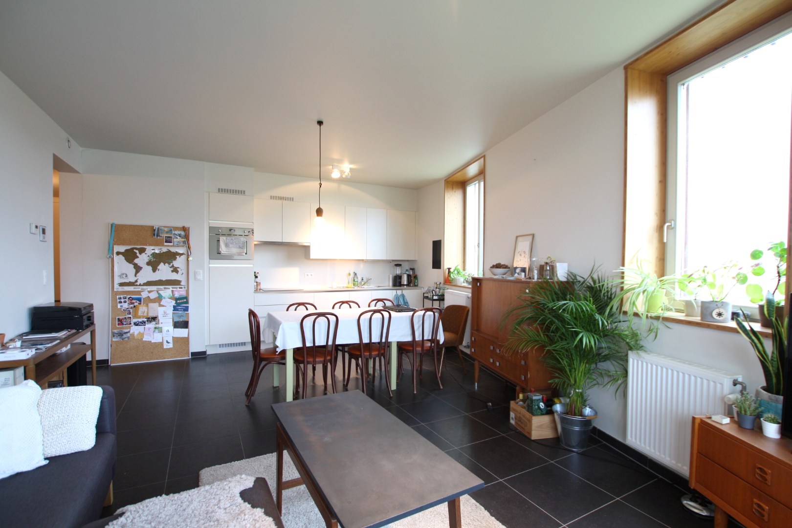 Appartement met twee slaapkamers en prachtig zicht op het park